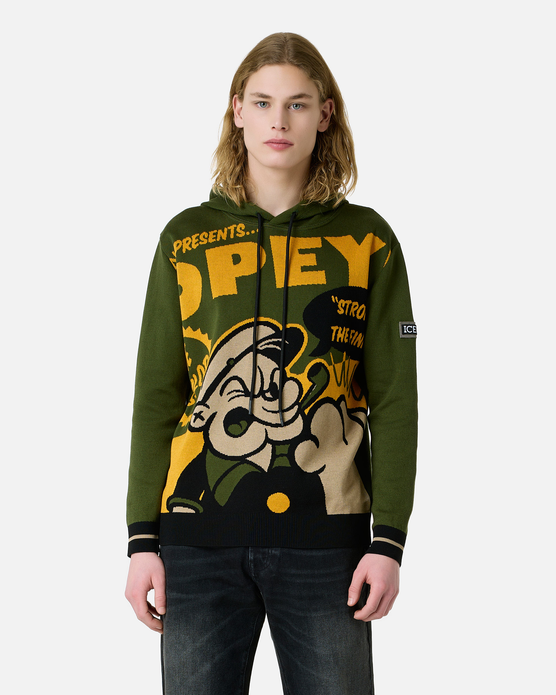 Popeye hooded sweatshirt | Iceberg