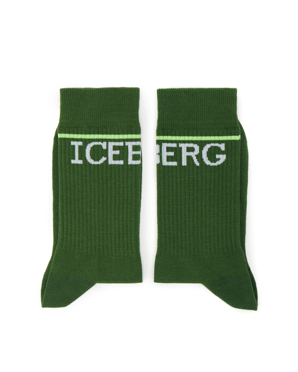 Green Iceberg socks - Iceberg - Official Website