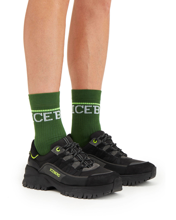 Green Iceberg socks - Iceberg - Official Website