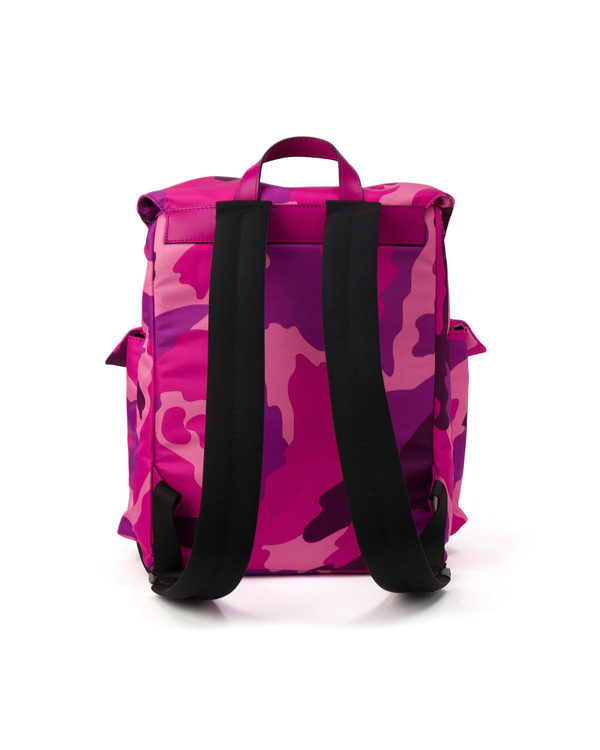 Pink and purple khaki pattern Iceberg backpack - Iceberg - Official Website