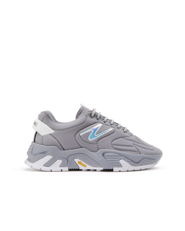 Gray Iceberg sneakers with silver flash - Iceberg - Official Website