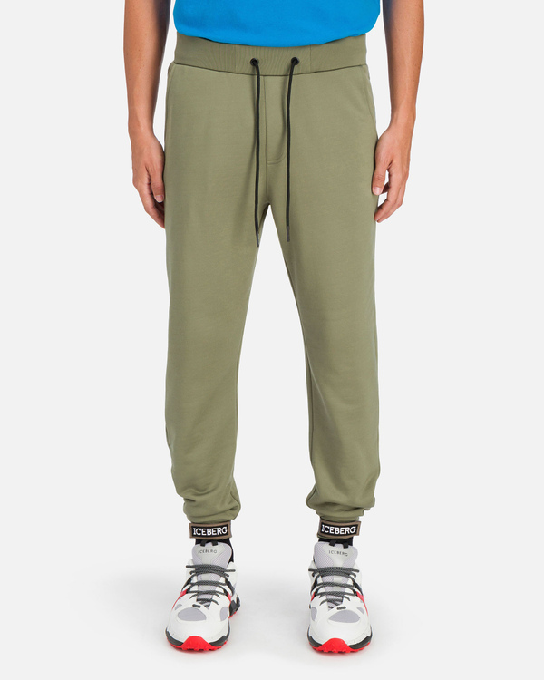 Khaki green sweatpants clearance