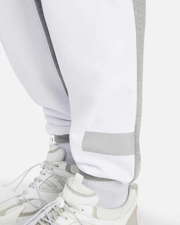 Gray Iceberg sweat pants with white panels - Iceberg - Official Website