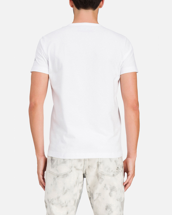 T-shirt da uomo bianca in collaborazione con Walt Disney - Iceberg - Official Website
