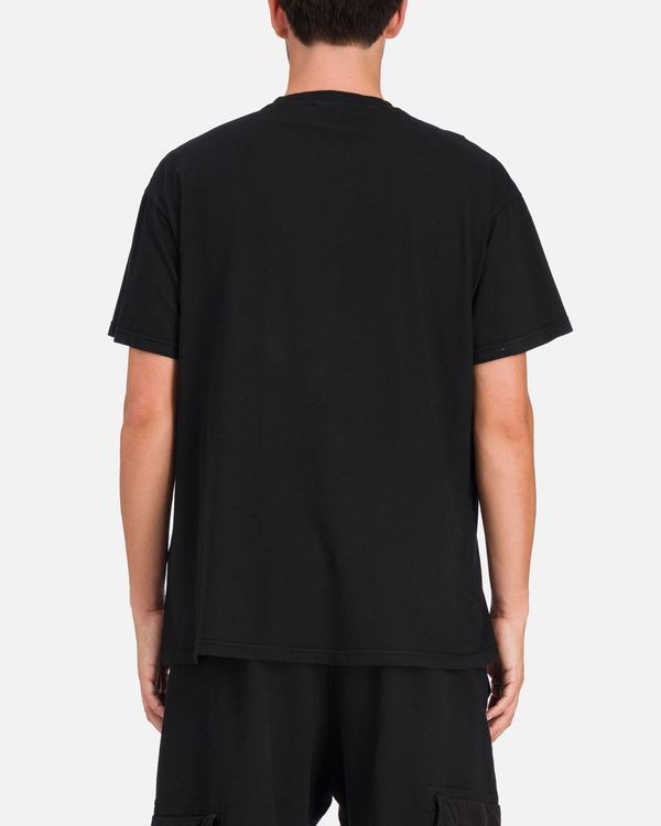 Black Iceberg T-shirt with false vest panel - Iceberg - Official Website
