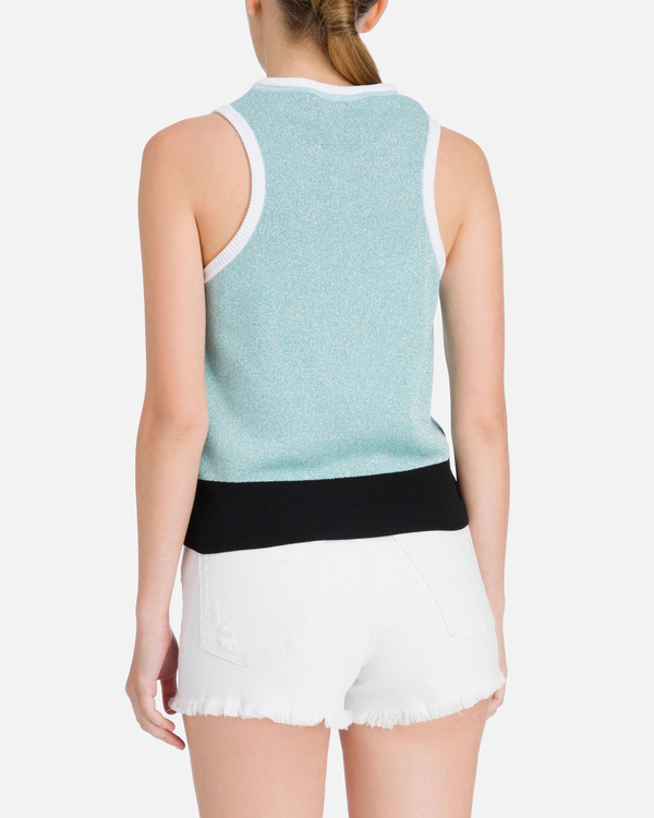 Iceberg sleeveless top with surprised Mickey Mouse - Iceberg - Official Website