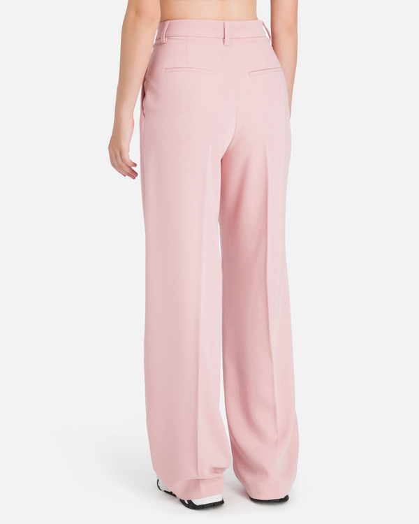 Iceberg wide leg long tailored pants in baby pink - Iceberg - Official Website