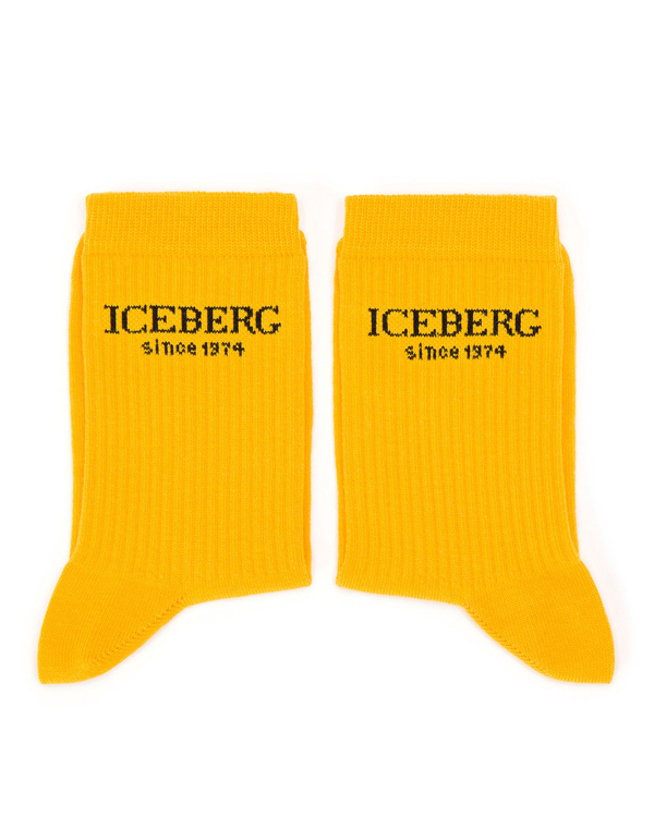 Orange Iceberg socks - Iceberg - Official Website