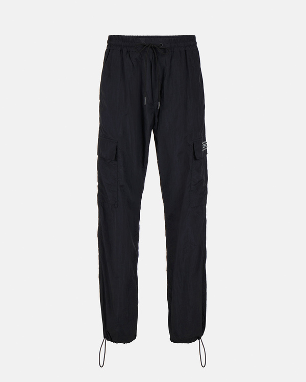 Men's black nylon cargo pants - Iceberg - Official Website