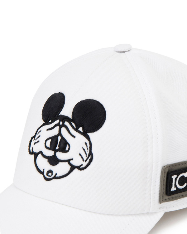 White Iceberg baseball cap with Mickey Mouse face - Iceberg - Official Website