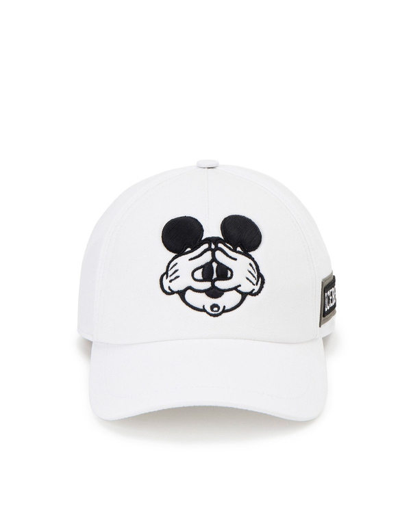 White Iceberg baseball cap with Mickey Mouse face - Iceberg - Official Website