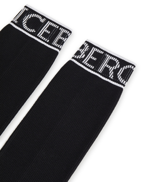 Black knit leg warmers - Iceberg - Official Website