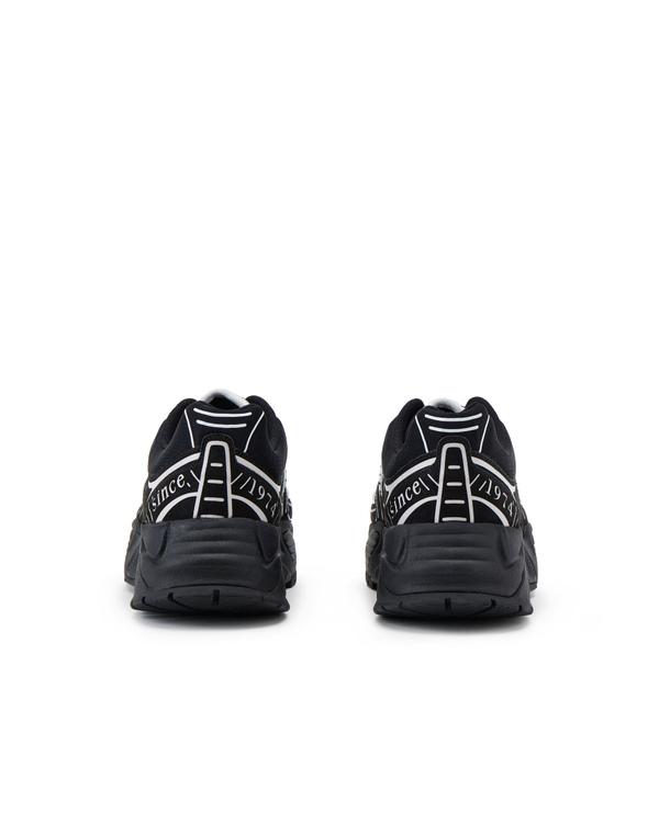 Men's Kakkoi Sketch Black Sneakers - Iceberg - Official Website