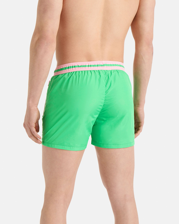 Green baseball logo swim shorts - Iceberg - Official Website