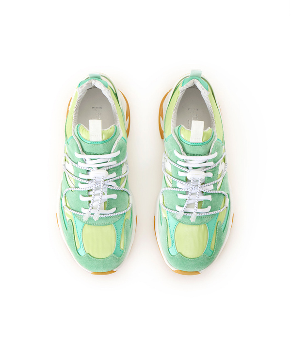 Women's Kakkoi Green Sneakers - Iceberg - Official Website