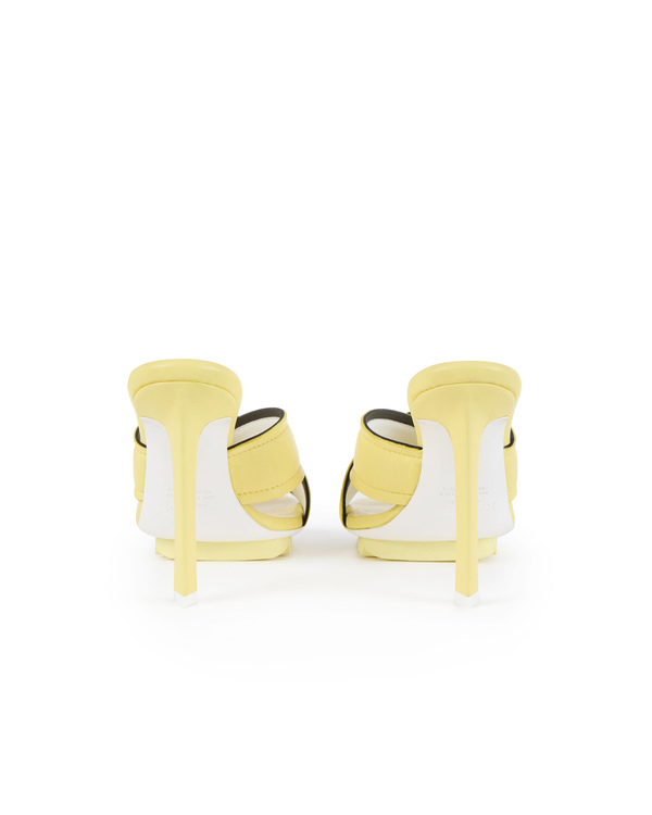 Yellow Rubber Sole Sandals - Iceberg - Official Website