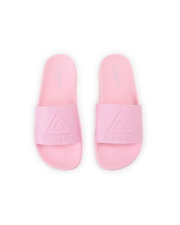 Ciabatte Triangle Pool rosa donna - Iceberg - Official Website