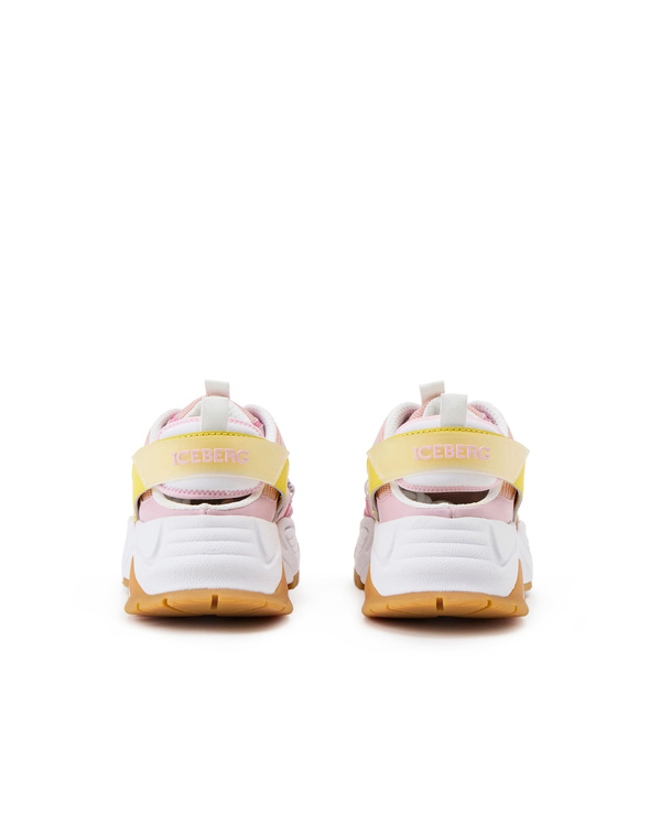 Women's Kakkoi Open Back Pink Sneakers - Iceberg - Official Website