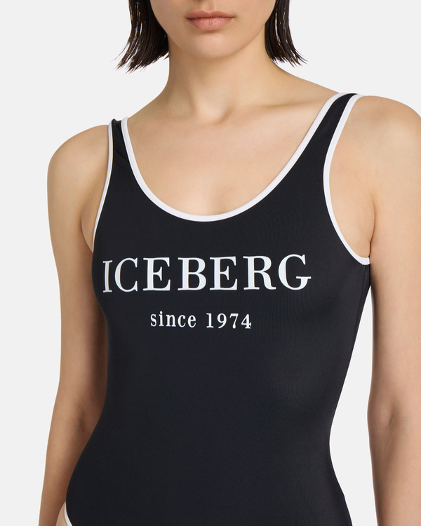 Heritage logo black one-piece - Iceberg - Official Website