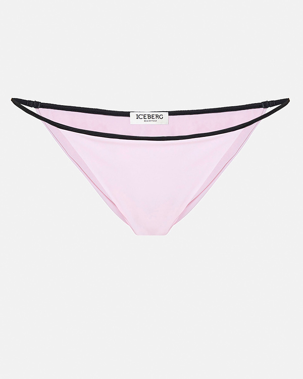 Powder pink heritage logo bikini bottoms - Iceberg - Official Website