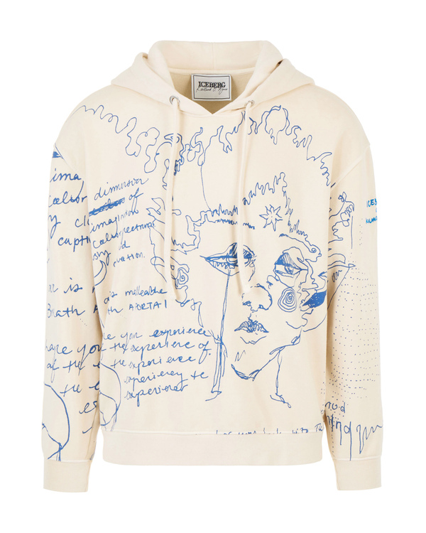 INK ART Kailand Morris sweatshirt - Iceberg - Official Website