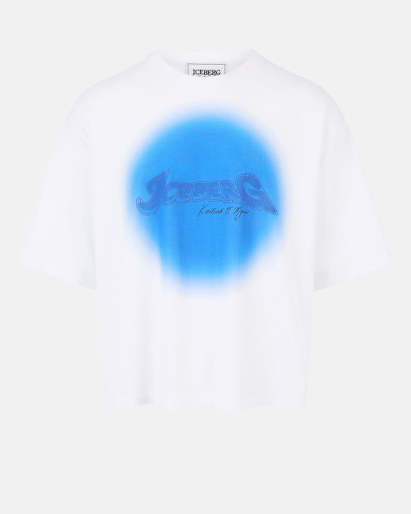 Kailand Morris logo T-shirt - Iceberg - Official Website