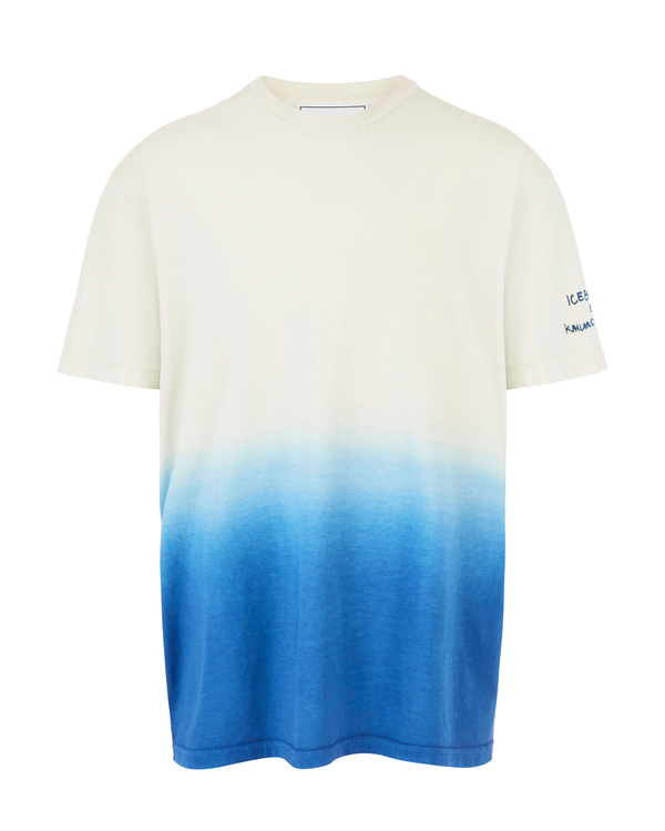 Blue degradé Kailand Morris T-shirt - Iceberg - Official Website