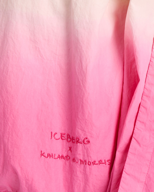 Kailand Morris pink degradé anorak - Iceberg - Official Website