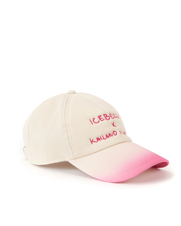 Kailand Morris pink and white cap - Iceberg - Official Website
