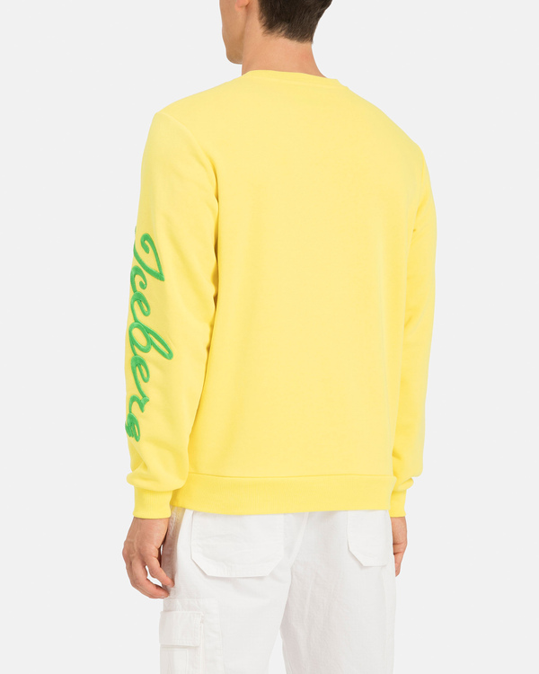 Yellow Woodstock sweatshirt - Iceberg - Official Website