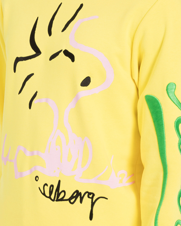 Yellow Woodstock sweatshirt - Iceberg - Official Website