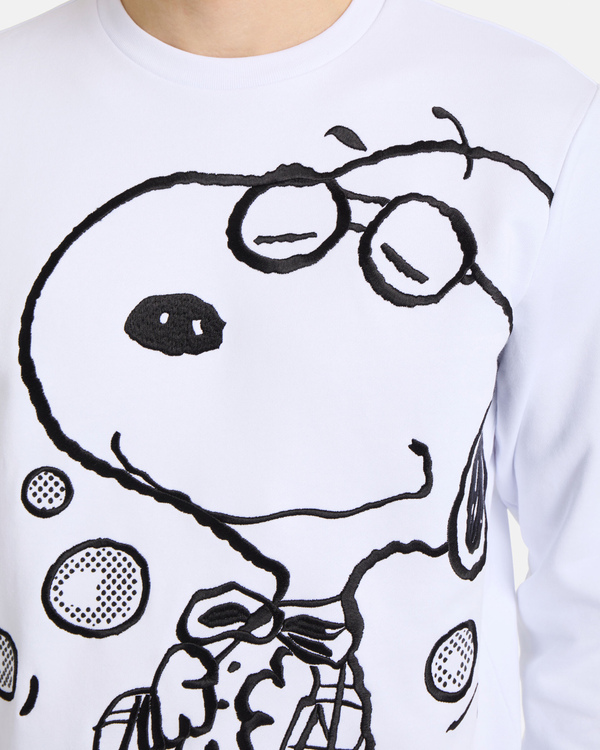 Snoopy white cotton sweatshirt - Iceberg - Official Website