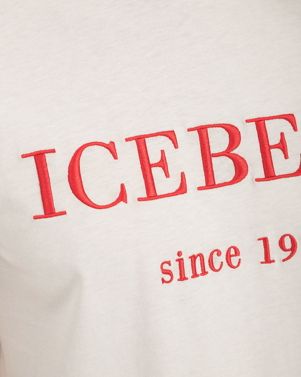 T-shirt grigia logo heritage - Iceberg - Official Website