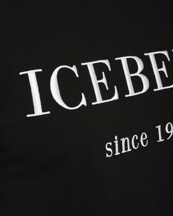 Heritage logo black T-shirt - Iceberg - Official Website