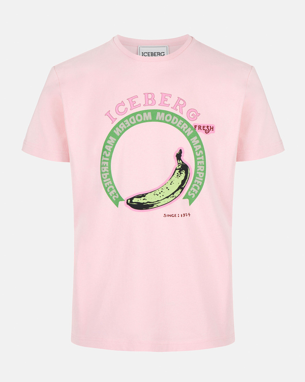 Pink banana T-shirt - Iceberg - Official Website