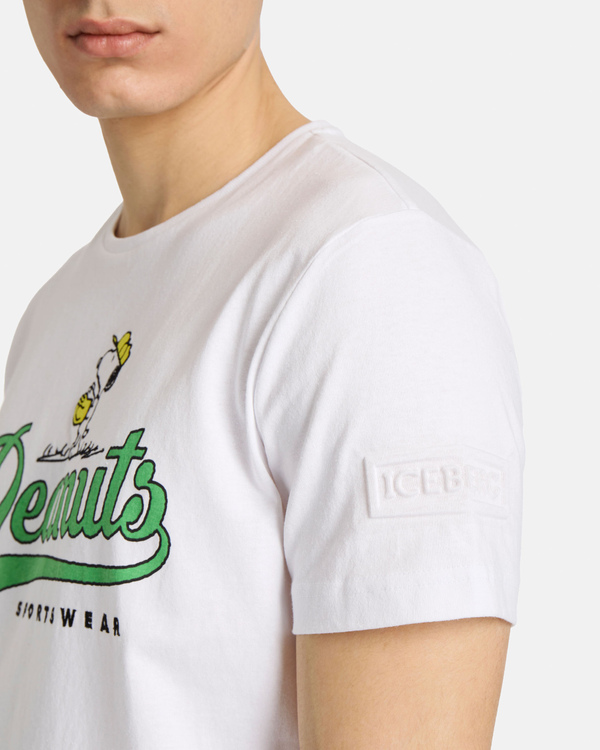 White Peanuts T-shirt - Iceberg - Official Website