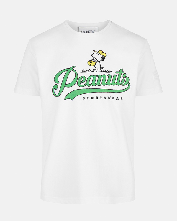 T-shirt bianca Peanuts - Iceberg - Official Website