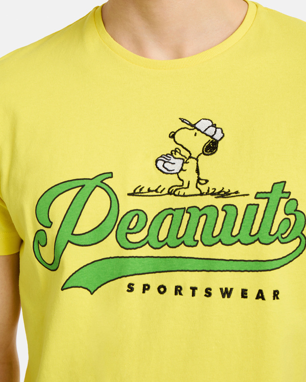 T-shirt gialla Peanuts - Iceberg - Official Website