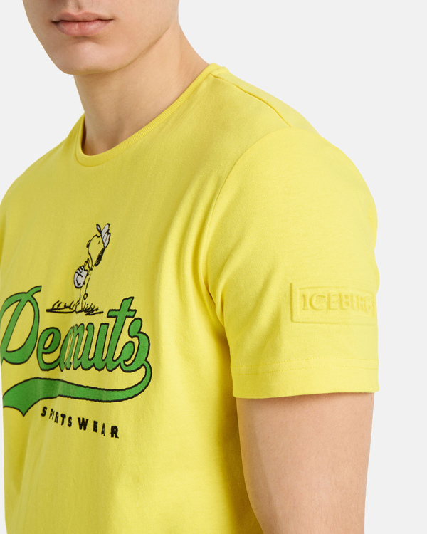 Yellow Peanuts T-shirt - Iceberg - Official Website