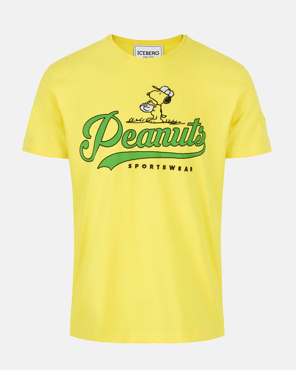 T-shirt gialla Peanuts - Iceberg - Official Website