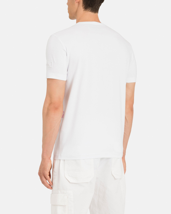 White Woodstock T-shirt - Iceberg - Official Website