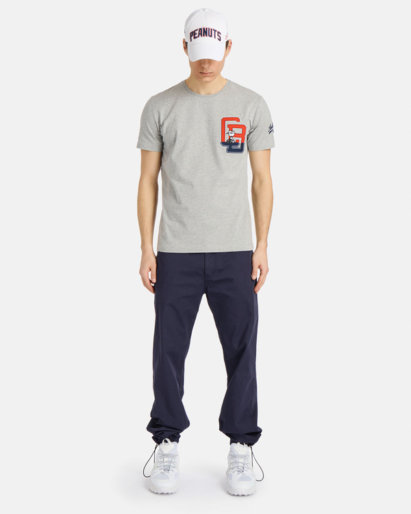 T-shirt CB Varsity grigia - Iceberg - Official Website