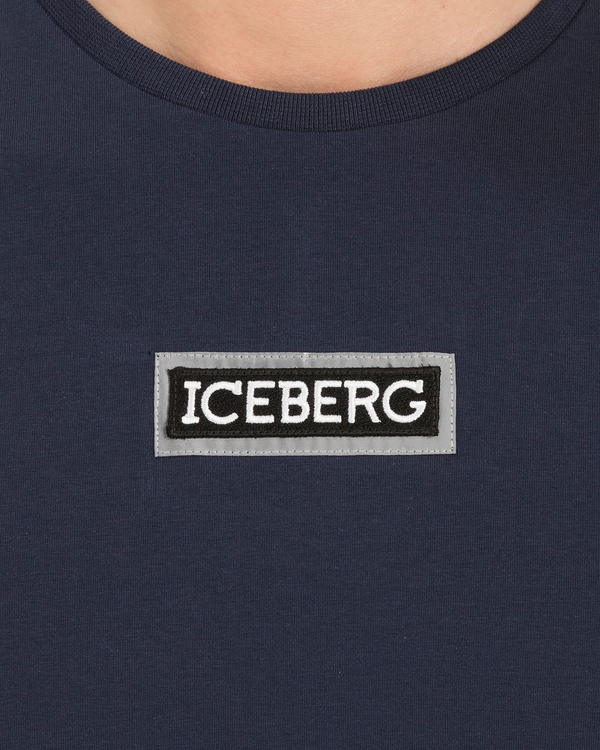 Contrast piping t-shirt - Iceberg - Official Website