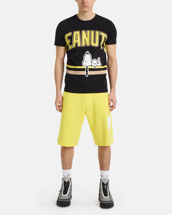 T-shirt nera Snoopy Peanuts - Iceberg - Official Website