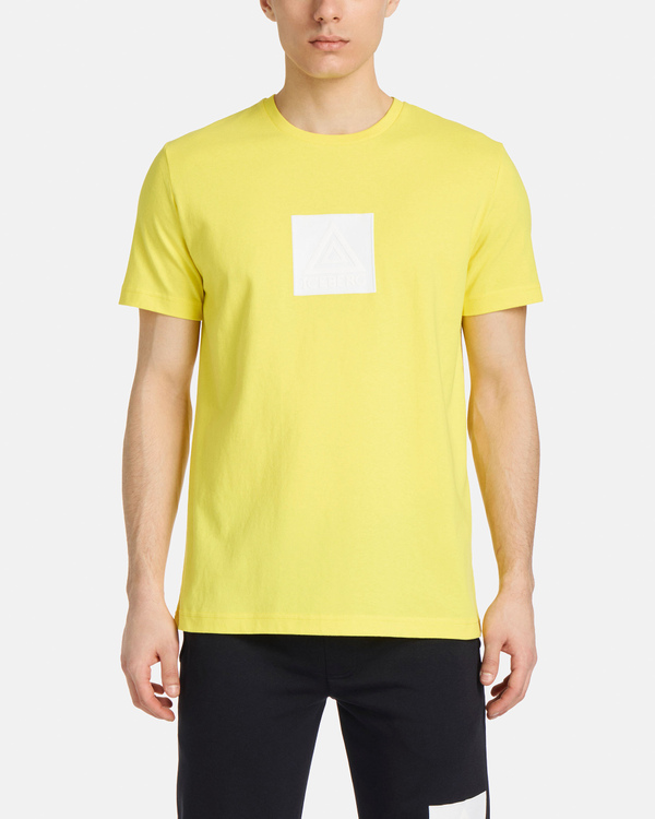 Yellow Triangle T-shirt - Iceberg - Official Website