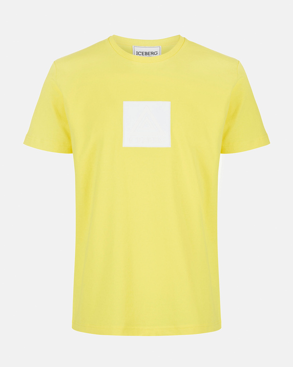 Yellow Triangle T-shirt - Iceberg - Official Website