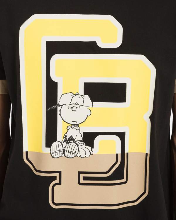 T-shirt Charlie Brown nera - Iceberg - Official Website