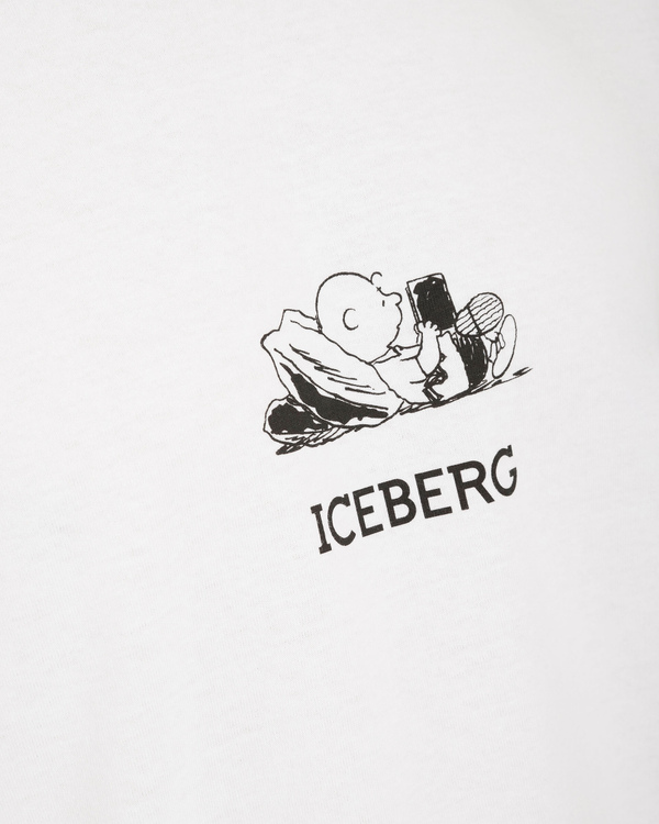 White Charlie Brown T-shirt - Iceberg - Official Website