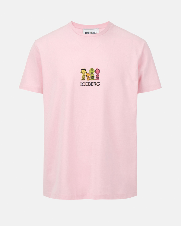 T-shirt rosa Charlie Brown - Iceberg - Official Website