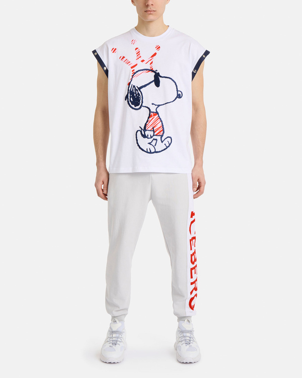 White Snoopy King T-shirt - Iceberg - Official Website